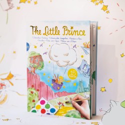 TLP244102 THE LITTLE PRINCE WATERCOLOUR PAINTING jouet ulysse