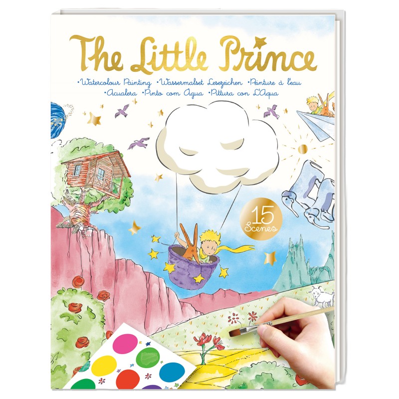 TLP244102 THE LITTLE PRINCE WATERCOLOUR PAINTING jouet ulysse