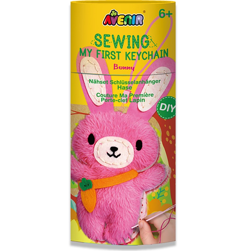 CH221638 SEWING MY FIRST KEYCHAIN BUNNY jouet ulysse