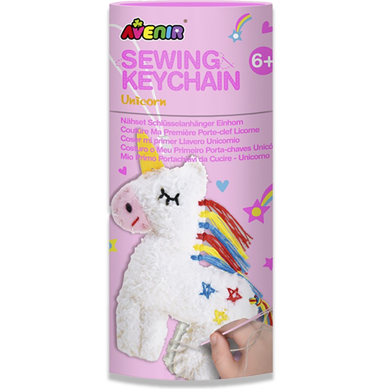 CH1628 SEWING MY FIRST KEYCHAIN UNICORN jouet ulysse