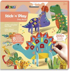CH221841 STICK N PLAYDINO WORLD jouet ulysse