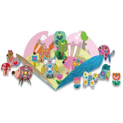 CH221840 STICK N PLAY SECRET GARDEN jouet ulysse
