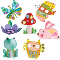 CH231879 WATERCOLOUR PAINTING & ORIGAMI GARDEN jouet ulysse