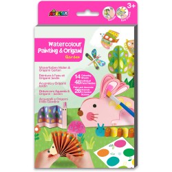 CH231879 WATERCOLOUR PAINTING & ORIGAMI GARDEN jouet ulysse