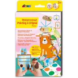 CH231881 WATERCOLOUR PAINTING & ORIGAMI PETS jouet ulysse