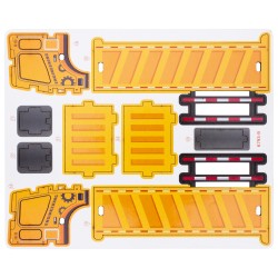 MAQUETTE EN BOIS : CAMION BENNE (RÉTRO FRICTION)
