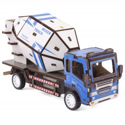 MAQUETTE EN BOIS : CAMION TOUPIE (RÉTRO FRICTION) jouet ulysse