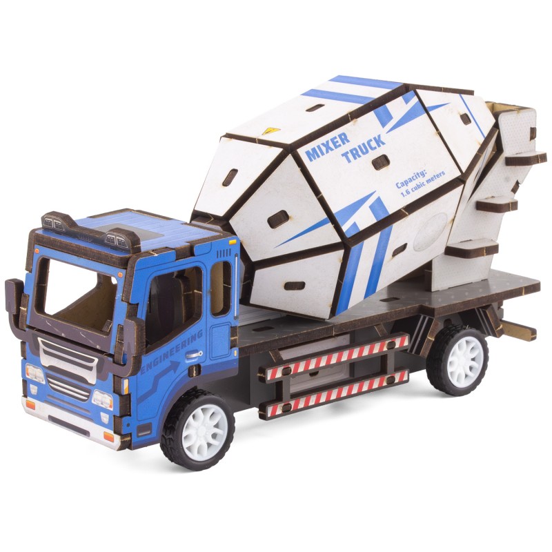 MAQUETTE EN BOIS : CAMION TOUPIE (RÉTRO FRICTION) jouet ulysse