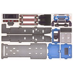 MAQUETTE EN BOIS : CAMION TOUPIE (RÉTRO FRICTION) jouet ulysse