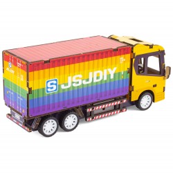 MAQUETTE EN BOIS : CAMION PORTEUR (RÉTRO FRICTION) jouet ulysse