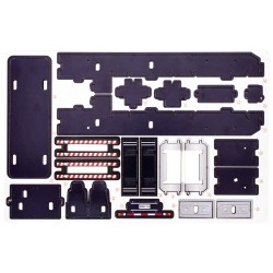 MAQUETTE EN BOIS : CAMION PORTEUR (RÉTRO FRICTION) jouet ulysse