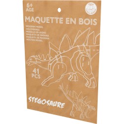 MAQUETTE EN BOIS : STÉGOSAURE jouet ulysse