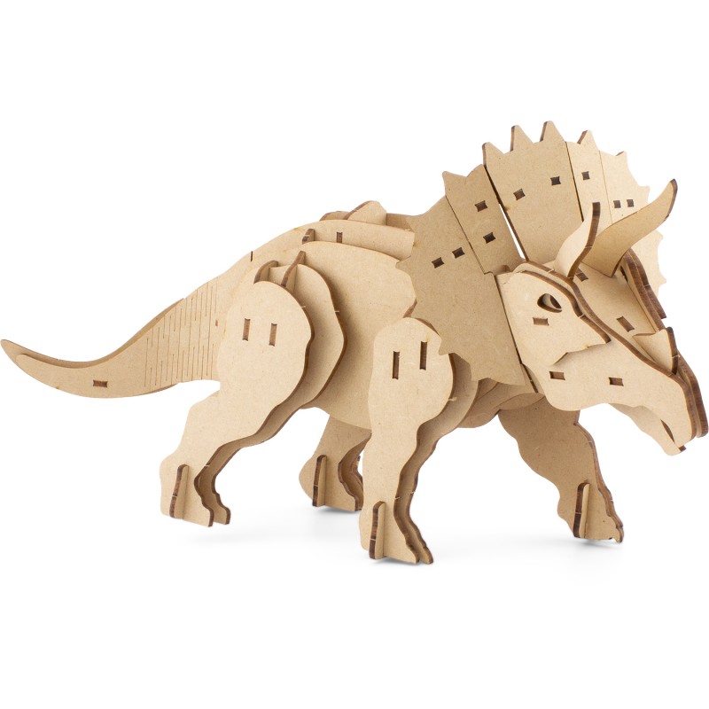 MAQUETTE EN BOIS : TRICÉRATOPS jouet ulysse