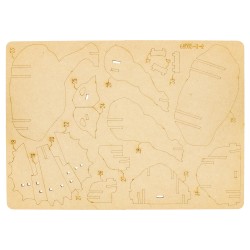 MAQUETTE EN BOIS : TRICÉRATOPS jouet ulysse