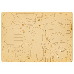 MAQUETTE EN BOIS : MAMMOUTH jouet ulysse