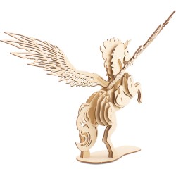 MAQUETTE EN BOIS : LICORNE MYTHIQUE jouet ulysse