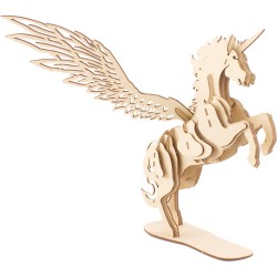 MAQUETTE EN BOIS : LICORNE MYTHIQUE jouet ulysse