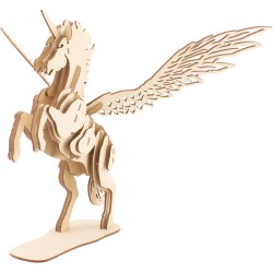 MAQUETTE EN BOIS : LICORNE MYTHIQUE jouet ulysse