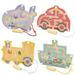 LABYRINTHE MAGNETIQUE : LES VEHICULES jouet ulysse