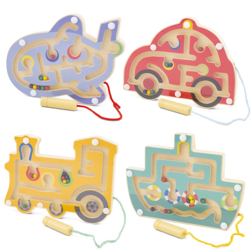 LABYRINTHE MAGNETIQUE : LES VEHICULES jouet ulysse