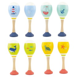 MARACAS : LA MER (lot de 12)