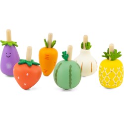WOODEN FRUIT & VEGETABLE...