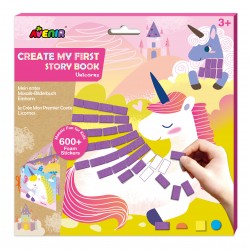 CH211590 CREATE MY FIRST STORY BOOK UNICORNS JOUET ULYSSE