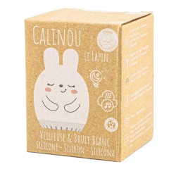 8153 VEILLEUSE BRUIT BLANC : CALINOU LE LAPIN JOUET ULYSSE