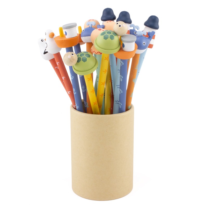 23963 CRAYON EN BOIS : LA MER