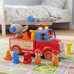4303 ROUTOUDOU : CAMION DE POMPIER JOUET ULYSSE
