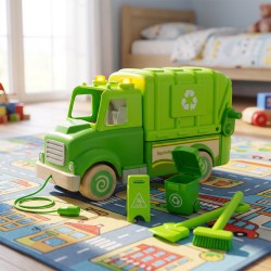 4311 ROUTOUDOU: GARBAGE TRUCK JOUET ULYSSE