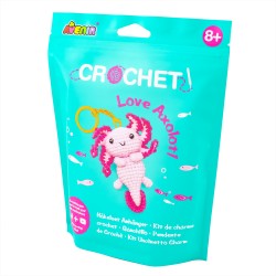 CROCHET KIT LOVE AXOLOTL