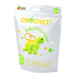 CROCHET KIT BABY STEGOSAUR